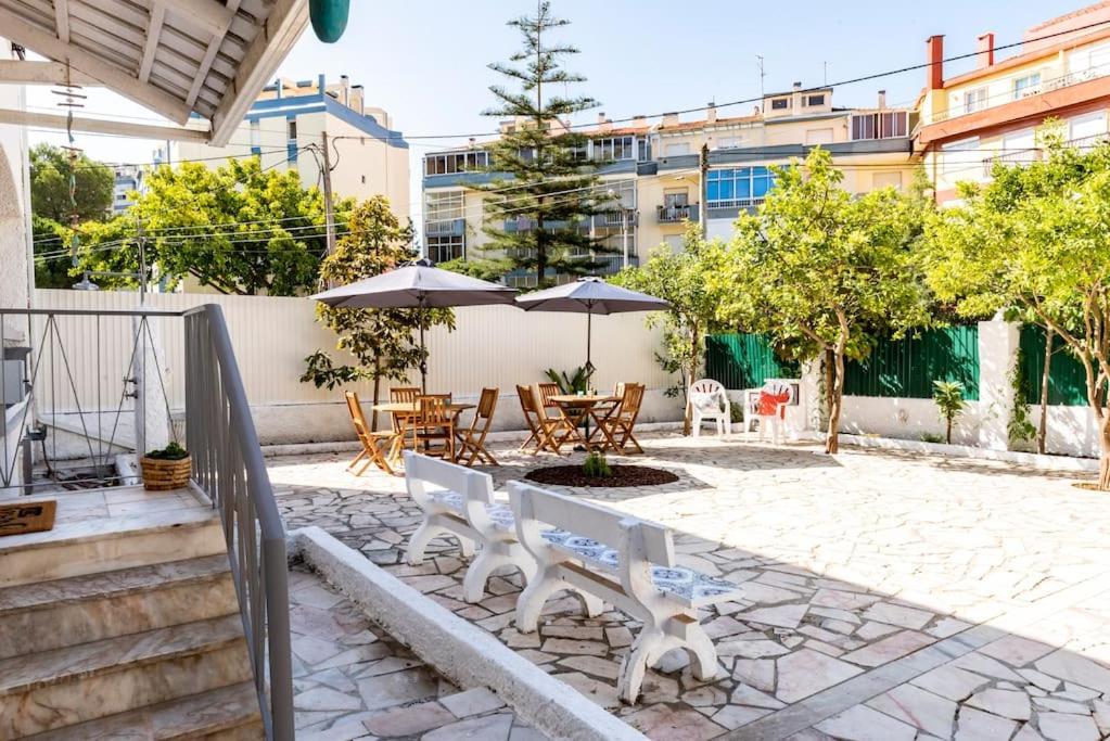 Vita Portucale ! Nook Beach Apartments Costa da Caparica Dış mekan fotoğraf